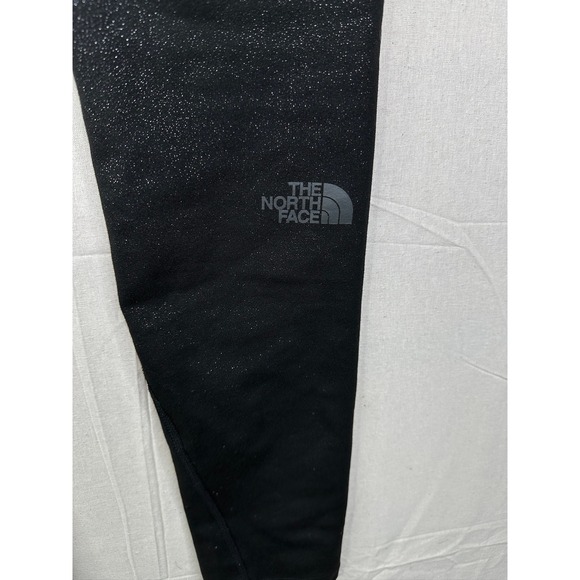 The North Face Women's‎ Sparkly Black Metallic Pull On Leggings Size Small - Picture 8 of 8